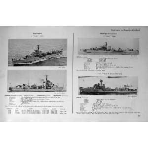   1953 54 Norway Ships Arendal Soroy Utstein Kynn Stord