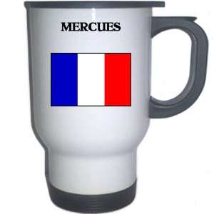 France   MERCUES White Stainless Steel Mug Everything 