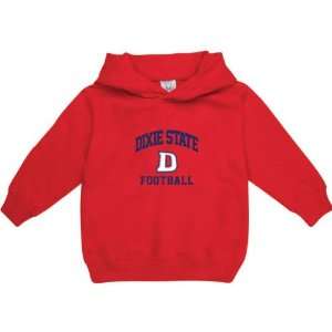  Dixie State Red Storm Red Toddler/Kids Football Arch 