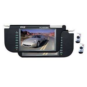   of 9.2 TFT/LCD Left and Right Sun Visor Monitor (Black) Electronics