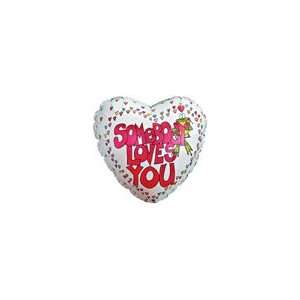  18 Somebody Loves You Box114   Mylar Balloon Foil Health 