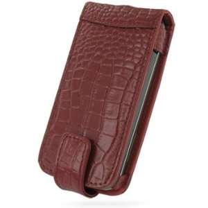   PDair Red Croco Leather Flip Style Case for T Mobile G1 Electronics