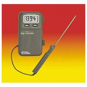 Fisher Scientific Digital Thermometers; SS Probe On Cable; Type 