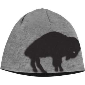 Reebok Buffalo Bills Black/ Grey Reversible Cuffless Knit Hat One Size 