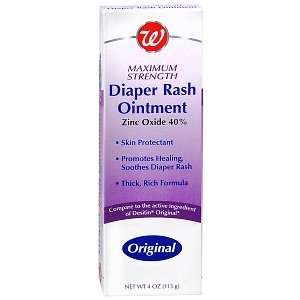   Diaper Rash Ointment, 4 oz Health & Personal 