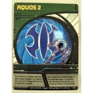  Bakugan Special Ability Paper Card   Aquos 2 Toys & Games