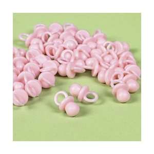 48 Mini Pink Pacifiers Baby Girl Shower Party Favors Decorations 