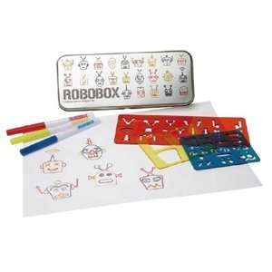  Robobox   Creative Stencil & Pen Set Toys & Games