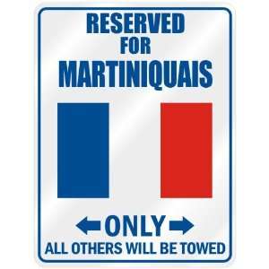     Flag Nation  Martinique Parking Sign Country