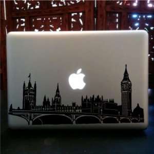 London Skyline macbook laptop Vinyl Decal