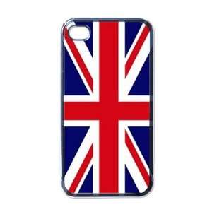  Great Britain Flag Black Iphone 4   Iphone 4s Case Office 