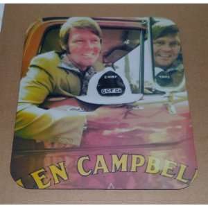    GLEN CAMPBELL COMPUTER MOUSEPAD Country Music 