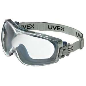 Uvex S3970D Stealth OTG Safety Goggles, Navy Body, Clear Dura streme 