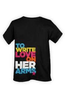  To Write Love On Her Arms Colors T Shirt Clothing