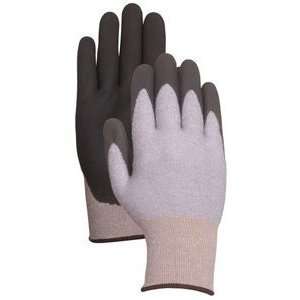  Atlas Glove C4400L Large Gray Thermal Knit Gloves With Rubber Palm 
