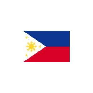  Philippines Flag, 3 x 5, Outdoor, Nylon Sports 