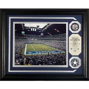 Highland Mint Dallas Cowboys Stadium Photomint with Silver Coins 