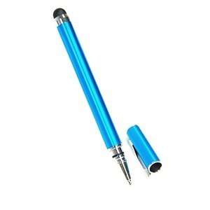  COSMOS ® Aqua Blue Stylus Touch Screen Pen/Gel Ink/ball 
