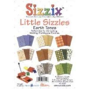  Little Sizzles Paper Pad   Earth Tones