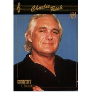 1992 Country Classics Trading Card # 10 Charlie Rich In a 