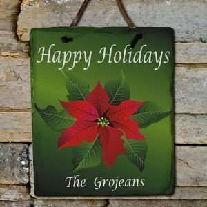  Personalized Happy Holidays Christmas Welcome Sign 