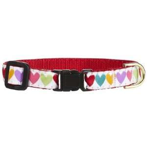  Up ctry Pop Hearts Cat Collar   Size 10 (Quantity of 4 