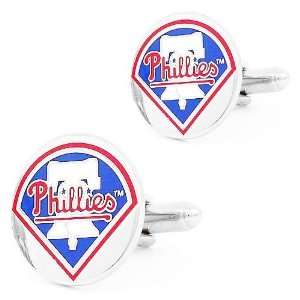  MLB Philadelphia Phillies Team Logo Cufflinks Sports 