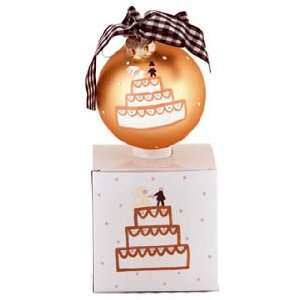  Wedding Cake Christmas Ornament