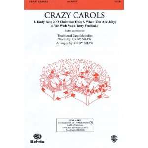  Crazy Carols Choral Octavo Choir Traditional Carol Melodies, words 