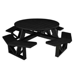  Park Octagon Picnic Table By Poly Wood Patio, Lawn 