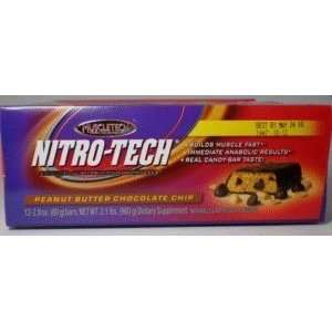   Tech Peanut Butter Chocolate Chip 12 Bars