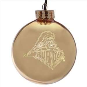  Purdue Boilermakers 4 Laser Etched Holiday Tree Ornament 