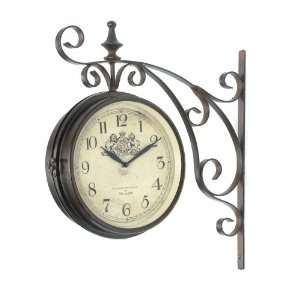  Victoria Station Double Sided Wall Clock London