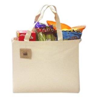 Ecobags Recycled Cotton Canvas Tote Bag