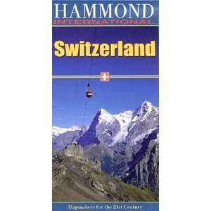  Hammond 716665 Switzerland International Road Map Office 