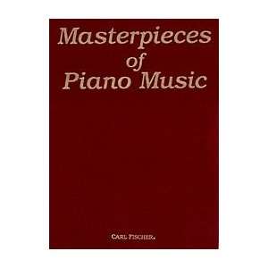  Carl Fischer Weir Masterpieces of Piano Music Musical 