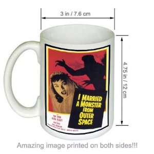  I Married Monster Outer Space Vintage Movie COFFEE MUG 