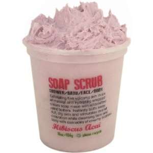  Soapwhip Wildcrafted Soap Scrub Hibiscus Acai Beauty