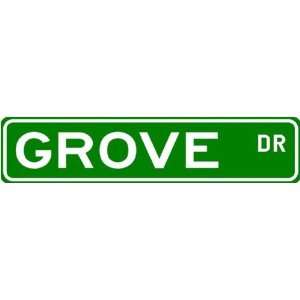  GROVE Street Name Sign ~ Family Lastname Sign ~ Gameroom 