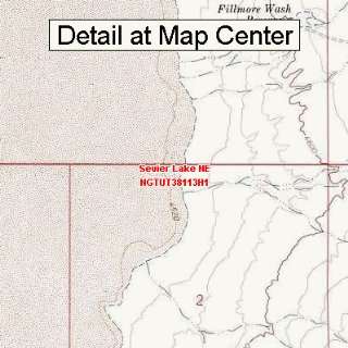   Map   Sevier Lake NE, Utah (Folded/Waterproof)