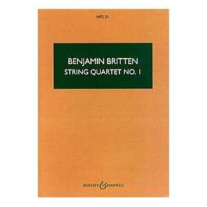    String Quartet No. 1, Op. 25 Study Score