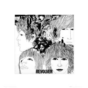   Revolver Album Cover John Lennon Rock Music Poster 16 x 16 inches