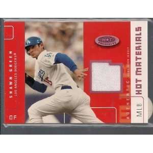  2003 Hot Prospects MLB Red Hot Materials #SG Shawn Green 