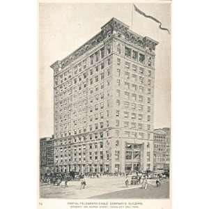   Cable Company Building NYC   Original Halftone Print