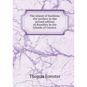  The island of Sardinia; the preface to the second edition 