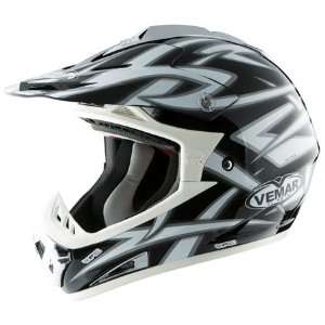    Vemar VRX7 Snake Full Face Helmet Large  Black Automotive