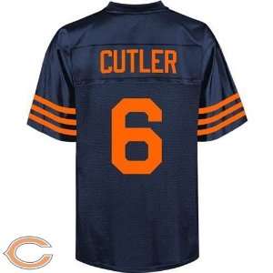  Chicago Bears #6 Jay Cutler Orange Number Jersey Nfl Football 