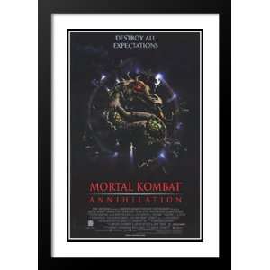 Mortal Kombat 2 Annihilation 20x26 Framed and Double Matted Movie 