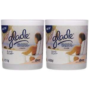  Glade Relaxing Moments Candle, Island Escape Health 