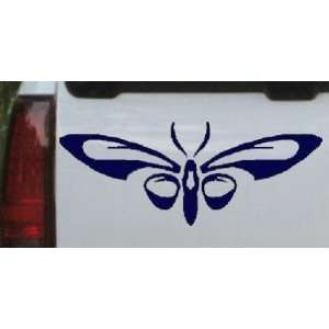 Navy 28in X 11.2in    Tribal Butterfly Butterflies Car Window Wall 